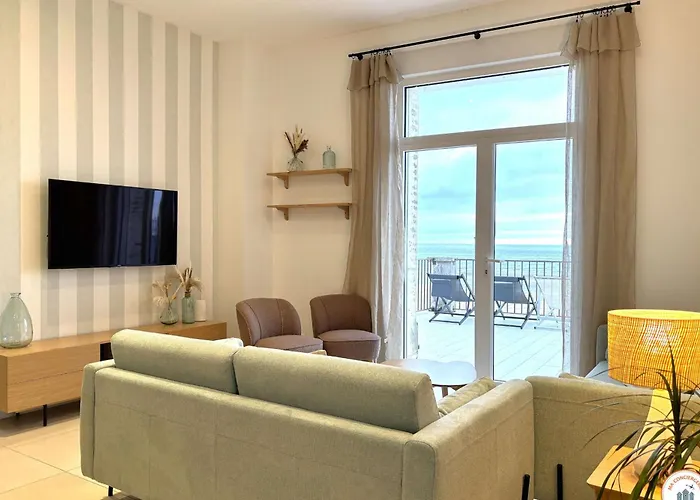 Les Roches Noires - Terrasse Vue Lejlighed Trouville-sur-Mer