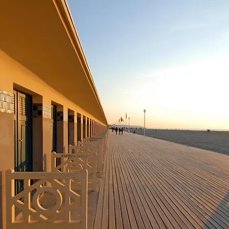 公寓 Les Roches Noires - Terrasse Vue 滨海图维列