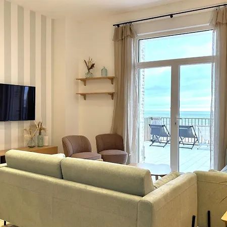 Les Roches Noires - Terrasse Vue Apartman Trouville-sur-Mer